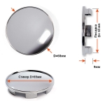 Колпачек для дисков D68-65 Cr (С112 Cr)