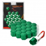 Колпачки пластиковые низкие кл.17 Зеленый "Вектор"