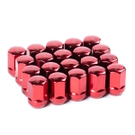 Комплект гаек M87C20 RD M14X1,50 Красный высота 32мм (комплект 20 гаек)