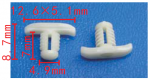 VW, VAG, AUDI OEM1Z0837732 Клипса уплотнителя  4.9x7x12.6mm
