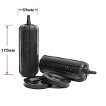 Пневмобаллоны в свободную пружину XSI (HD) (175*65) с нижним клапаном (2 баллона + 2 отбойника)