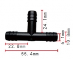 Коннектор 55.4x22.8x24.1mm  d6.1mm  D10.8mm