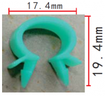 Фиксатор электропроводки  17.4x19.4mm