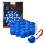 Колпачки пластиковые низкие кл.17 Синий "Вектор"