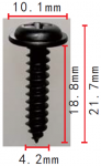 Toyota Саморез 4,2x18,8x10 mm