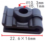 MITSUBISHI M481588  клипса d5mm 22.6x16mm