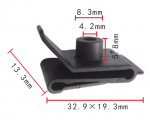 TOYOTA,GM,MAZDA 53879-14010-A, 53879-14020, 53879-22030, 94841226, LA01-56-135   D4.2mm 27.3x19.3mm