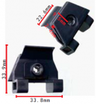 TOYOTA 53879-06100  Клипса  33.8x33.9x22.6mm