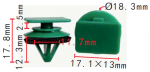 MAZDA D10E-51-SJ3Клипса   11.7x12.3x17.1mm