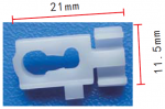 GM 20274997Клипса  21x11.5mm