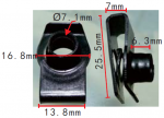 Гайка закладная М7 mm 25,5x16,8 mm