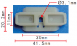 VAG, VW, AUDI 443853909A клипса  d3.1mm