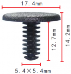 CHRYSLER , AMC 5208743, 4006529 клипса 5,5x17,5x19mm