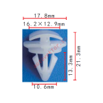 VW, VAG, AUDI  3C0853585    10.6x13.3x17.8mm