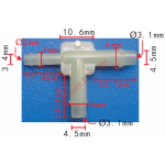 GM  14017780   3.4x4.5x4.5mm