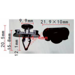 VW, VAG, AUDI 1K0837199B   6.4x12.1x21.9mm