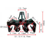 TOYOTA 77289-26010 клипса