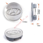  HU D58-52 Silver Original