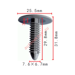 GM 15006827  клипса  7.6x29.8x25.5mm