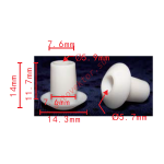 VW, VAG, AUDI MWC3136   7.6x11.7x14.3mm  d5.7mm