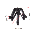 Toyota 90467-17004    21.5x21.9x5.3mm