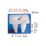 Honda 90676-SA7-003   8.7x8.3x13.4mm  d4mm