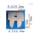NISSAN,MAZDA 96706-0700, 999100412  6.5x6.3x9.5mm  d2.8mm