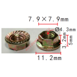  . D4,3 mm