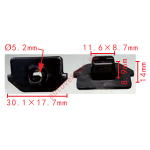 TOYOTA 52535-50060, 52535-0E010   11.6x8.9x30.1mm  d5.2mm