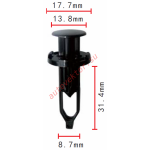 Toyota 52161-20010   8.7x31.4x17.7mm